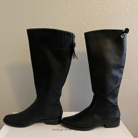 Calvin Klein Riding Boots size 6 - Picture 3 of 16